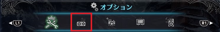 MHWIBオプションコントロール設定top