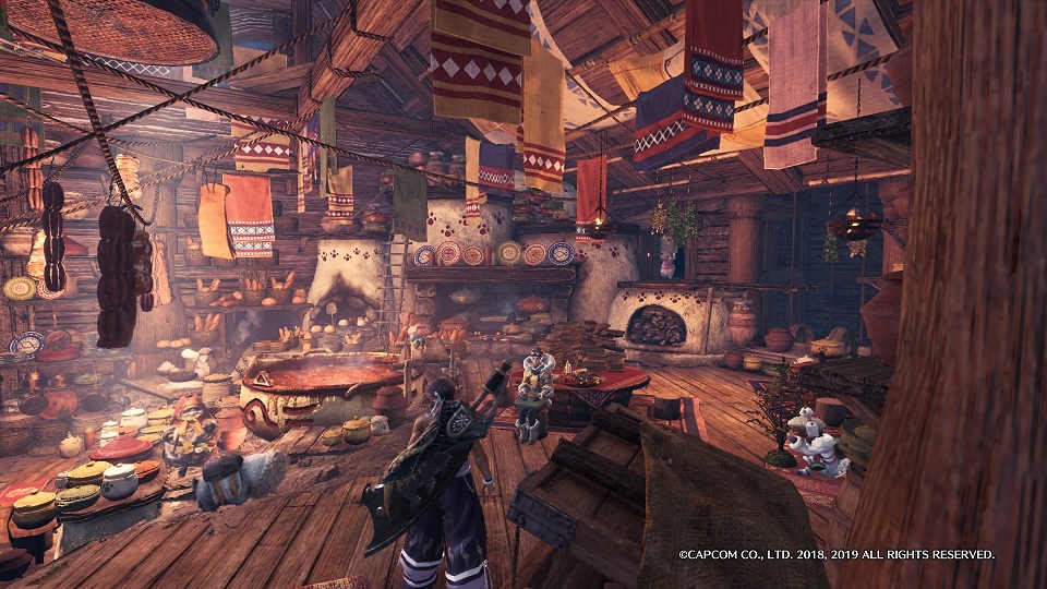 MHWIBアステラ食道風景